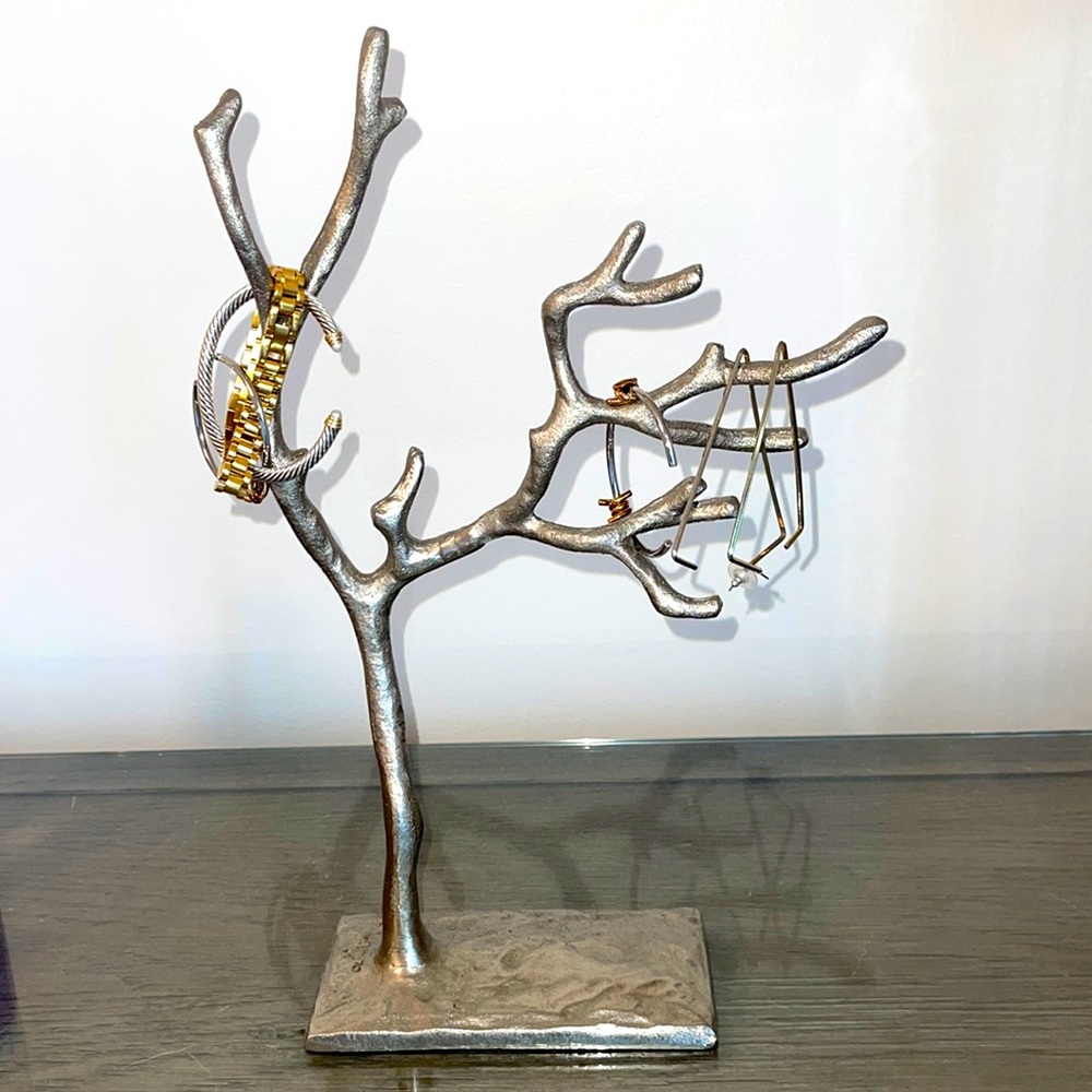 Tree branch Jewelry organizer